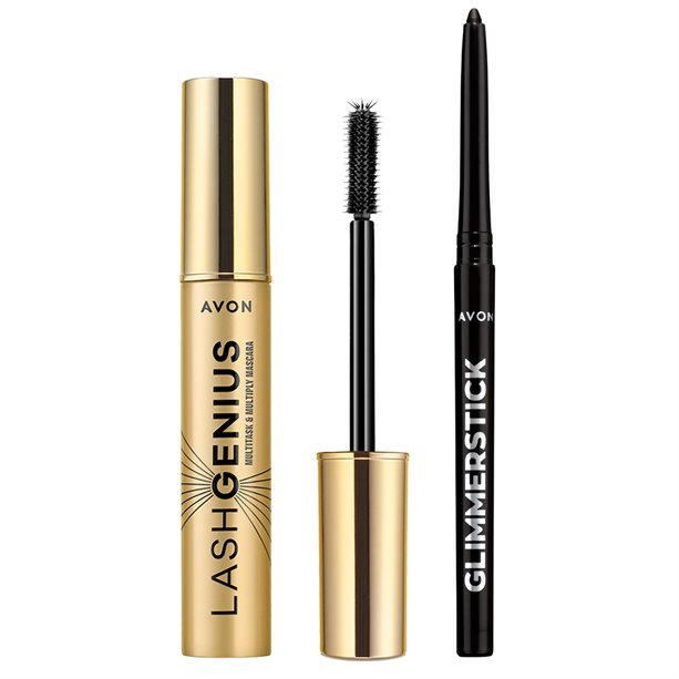 Rímel & Delineador Glimmerstick Preto